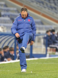 A Caparrós no le gustó mucho lo que hizo su equipo en Huelva. / Foto: Josele Ruiz.