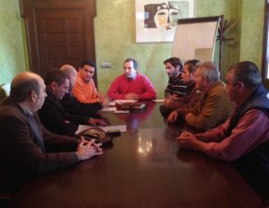 Reunión del Sindicato en Almonte.