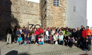 Protagonistas de la ruta, que transcurrió entre las localidades portuguesas de Quereca y Loulé.