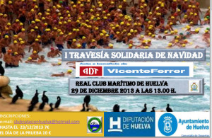 El domingo, prueba solidaria de natación en el Real Club Marítimo de Huelva.