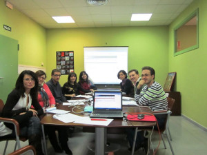 El equipo de la Biblioteca de la Universidad de Huelva.