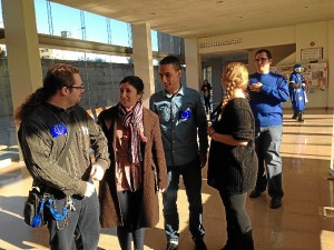 La campaña se ha desarrollado en la Facultad de Trabajo de la UHU. 