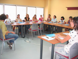 Curso en la Gota de Leche.