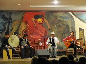 El Pele actuó en la Peña Flamenca de Huelva.