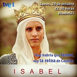 La serie 'Isabel' se emite cada lunes en la 1 de TVE.