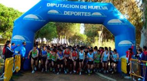 Imagen de la pasada edición del Cross Pinares de Isla Cristina.