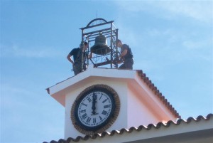 El reloj del Ayuntamiento de Lepe-