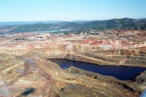 El paisaje minero de Huelva parece pertenecer a otro planeta.