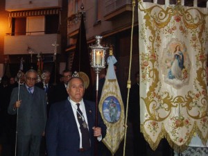 Con la procesión finalizan los actos con motivo del 8 de diciembre.