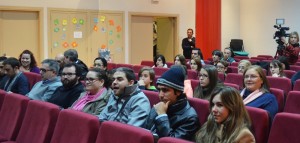 Asistentes al acto de presentación.