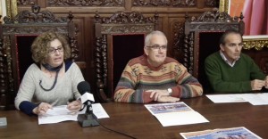 Un momento de la presentación de las pruebas atléticas en Ayamonte.