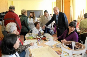 Visita al programa de 'Cultura en los Barrios' en El Molino.