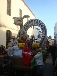 Platero abrió la Cabalgata el pasado año.