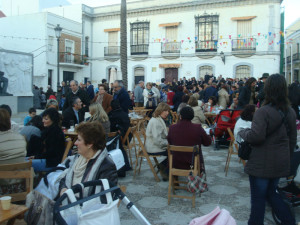 La Plaza del Cabildo ha regresado décadas atrás. 