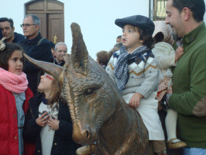 El museo al aire libre de Platero estará presente en Madrid.