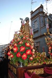 En este 2014 la localidad celebra el 75º Aniversario de la llegada a Zalamea de la nueva imagen del patrón