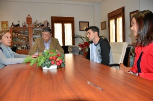 Marta Molina y Alberto Vera son los jóvenes agraciados.