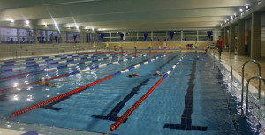 Piscina cubierta del Complejo Deportivo Alcalde José Hernández Albarracín de Punta Umbría.