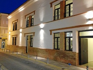 Fachada Centro Socio-Cultural “San Sebastián” de Gibraleón.