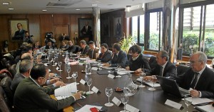 Última reunión del Foro para el Transporte y la Logistíca Puerto de Huelva.