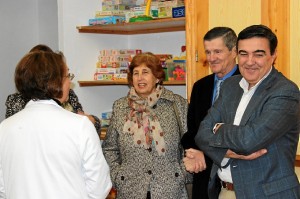 Visita del delegado a la sede de Aspapronia.