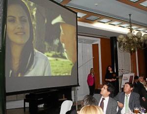 Durante la gala se proyectó un audiovisual sobre la evolución de HBN.