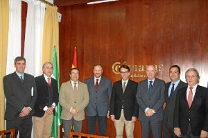 Foto de familia del acto del manifiesto. 