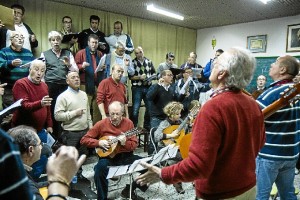 Un momento de los ensayos. / Foto: Javier Losa