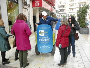 La marca 'Aceite de Huelva' ha llevado a cabo varias acciones promocionales.