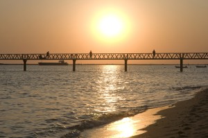 Playa del Puente del Vigía, en Mazagón. / Foto: Patronato Turismo Huelva.