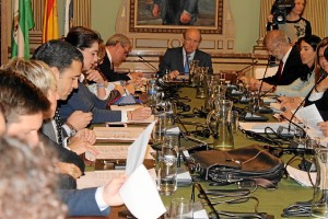 Pleno del Ayuntamiento de Huelva correspondiente al mes de enero.