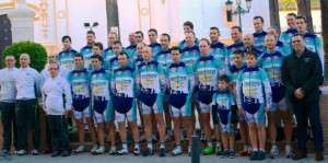 Equipo ciclista de La Palma, que ha echado a rodar.