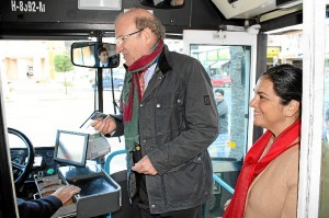 Primer transbordo gratuito de Emtusa.