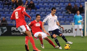 A Linares no le preocupa en exceso que el equipo no haya marcado en los dos últimos partidos. / Foto: Josele Ruiz.