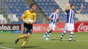 Rubén Gálvez solo ha tenido minutos en la Copa del Rey. / Foto: Josele Ruiz.