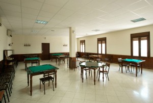 Sala de juegos. 