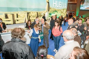 Stand de Huelva en Fitur.