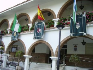 Fachada del Ayuntamiento de Lepe.