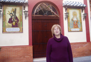 La presidenta de Emigrantes, Belén Requena.