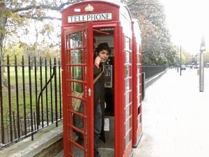 Eduardo, en Londres. 