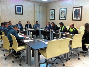 Reunión de la Junta Local de Seguridad de Almonte.