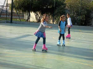 Muchas niñas de Huelva están acudiendo a Sevilla a participar en los test de destreza. 