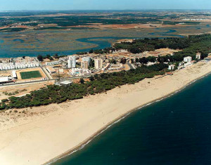 Playa Camino de Santana, en Isla Cristina. / Foto: Ministerio de Medio Ambiente.