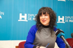 La diputada de Dinamización y Cooperación Sociocultural de la Diputación de Huelva, Elena Tobar.