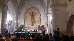 Acto de apertura del curso académico de la UNIA en La Rábida. 