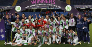 El equipo alemán, actual campeón de la Champions femenina.