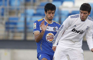 Álex Pérez, central del Getafe, llega cedido al Recre.