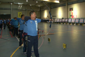 Buen nivel de los participantes en el I Torneo de Mazagón de Tiro con arco.