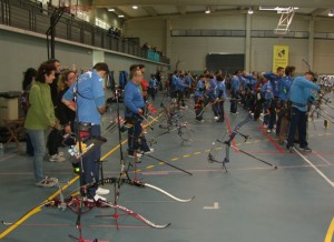 Un centenar de deportistas se dieron cita en Mazagón.