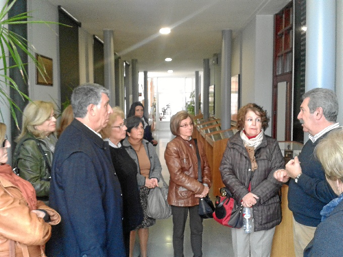 Los alumnos isleños visitaron el Museo Pedagógico.